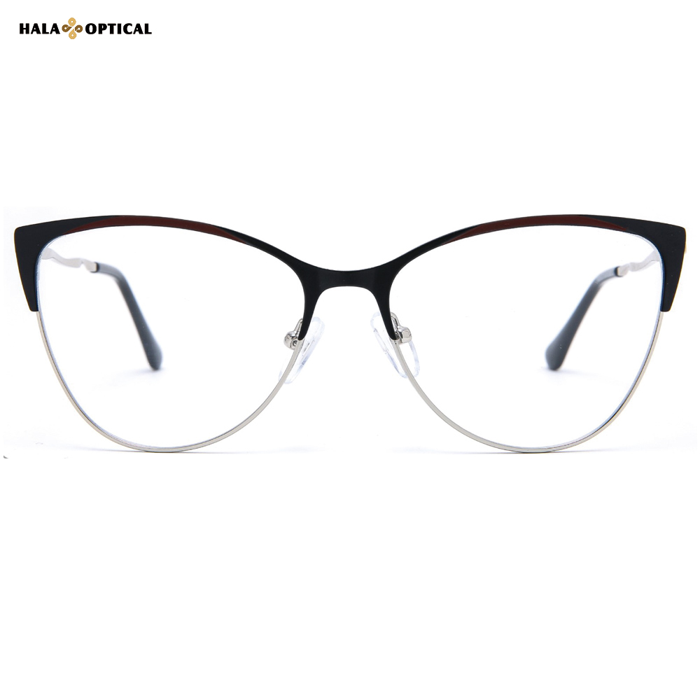 HM18026 Women Metal Cat Eye Eyeglass HM18026 Women Metal Cat Eye Eyeglass | Factory Direct