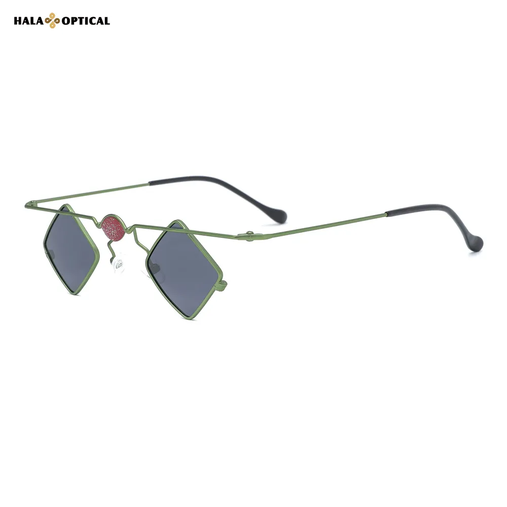 HM1024 Diamond Wide Frame | Long Face Slimming Glasses | 