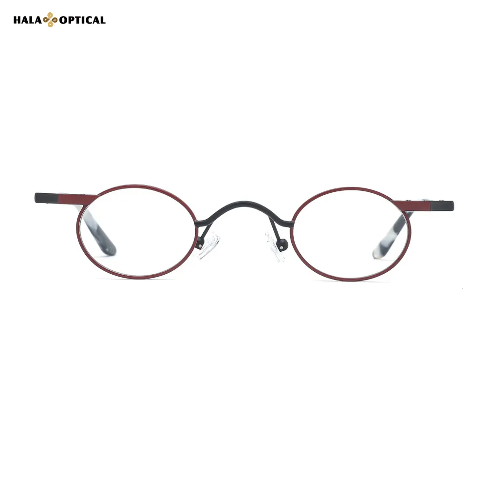 HM1022 | Elegant Oval Metal Optical Frames HM1022 | Elegant Oval Metal Optical Frames – Flirty & Playfully Bold