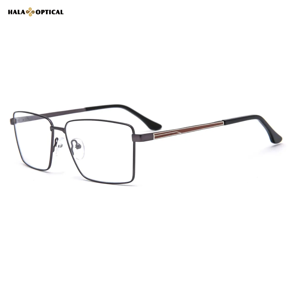 HM18066 Classic Metal Optical Frames - Timeless Elegance for the Distinguished Gentleman