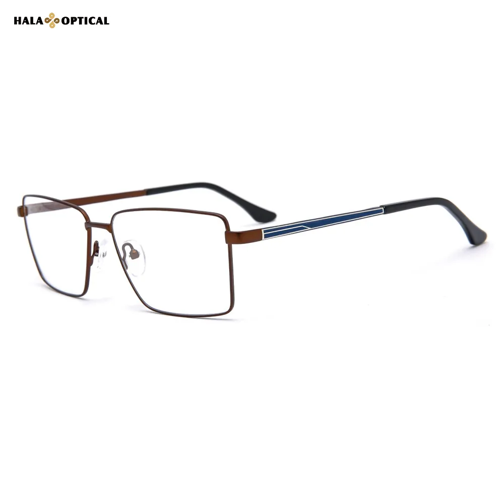 HM18066 Classic Metal Optical Frames - Timeless Elegance for the Distinguished Gentleman