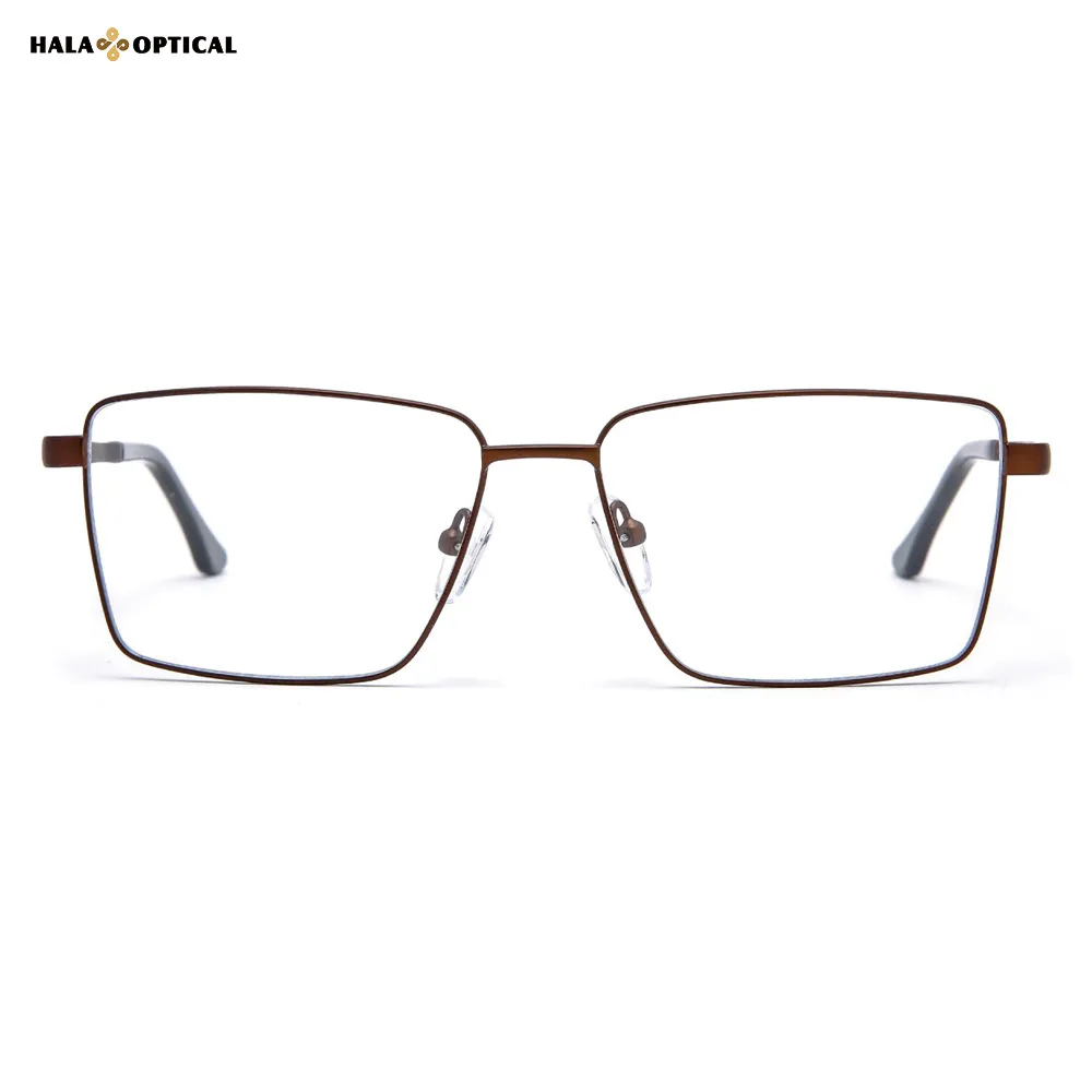 HM18066 Classic Metal Optical Frames - Timeless Elegance for the Distinguished Gentleman