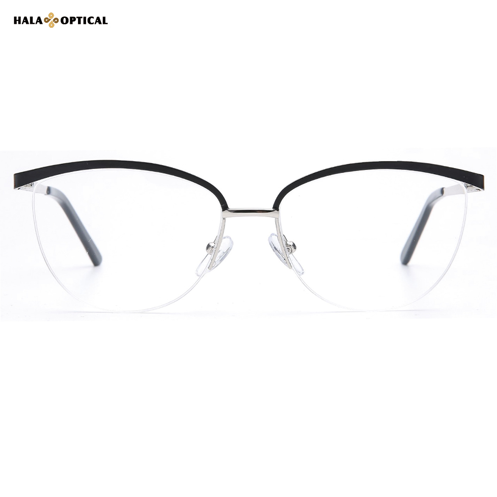 HM1875 Premium Semi-Rimless Optical Frame HM1875 Premium Semi-Rimless Optical Frame, Perfect Fusion Of Affordability