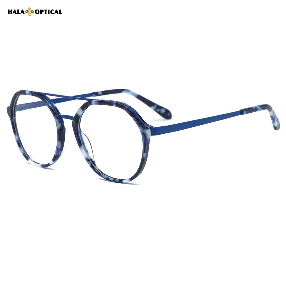 AM1009 Aviator Classic Tortoiseshell Optical Frames, Fatory Driect Pricing, NO MOQ (50-18-140)