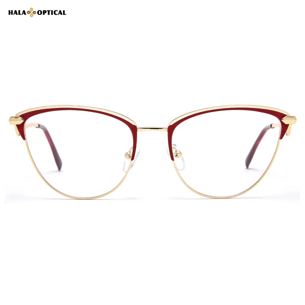 HM18058 Cat-Eye Metal Optical Frames ✨ HM18058 - Seductive Cat-Eye Optical Frames | Elegant "Eyeliner" Design
