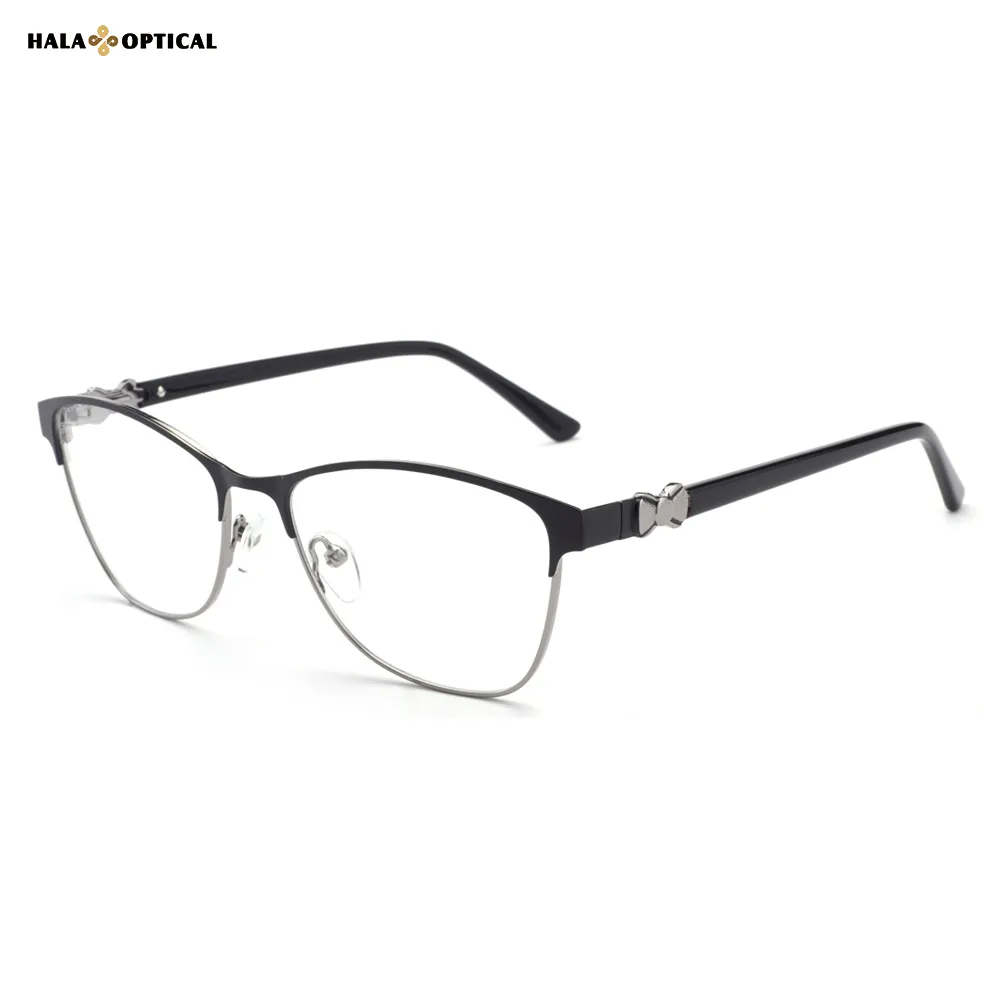 HM18024 Clubmaster Optical Frames ✨HM18024 Cute & Quirky Clubmaster Optical Frames – Retro Chic with Bow Detail