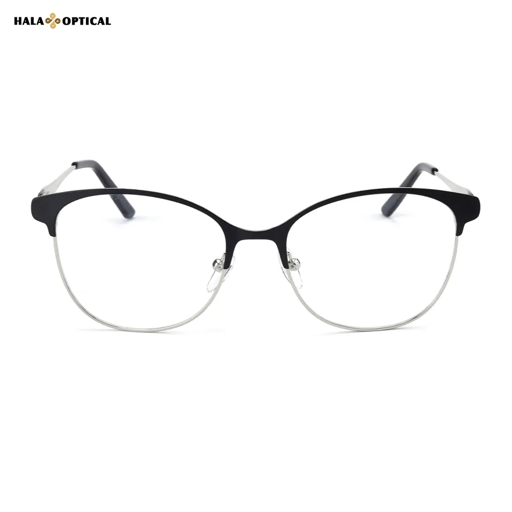HM1842 "Big Top" Square Metal Optical Frames – Playful & Premium
