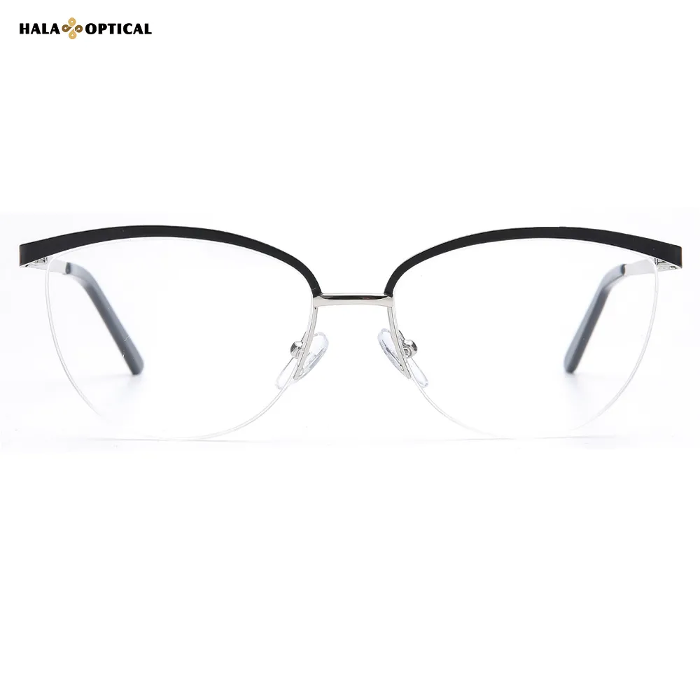HM1875 Premium Semi-Rimless Optical Frame HM1875 Premium Semi-Rimless Optical Frame, Perfect Fusion Of Affordability