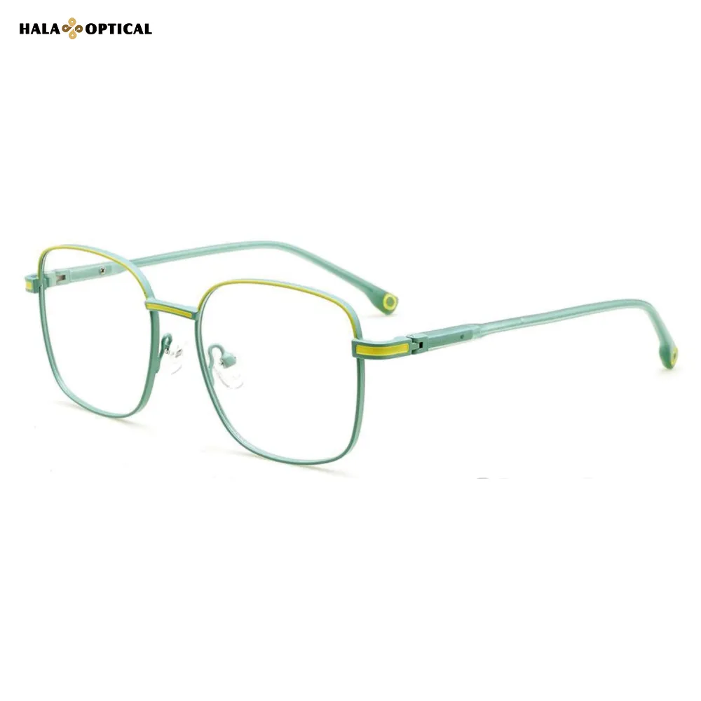 🎉 Dopamine-Infused HM6603 Children’s Optical Frame | Vibrant Laser-Etched Design