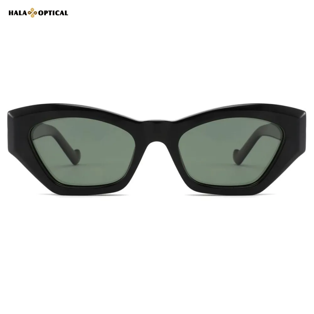 HS2213 Premium Geometric Acetate Sunglasses Frame HS2213 Premium Geometric Acetate Sunglasses Frame, Visibly Lift Cheekbones, Face Flattering