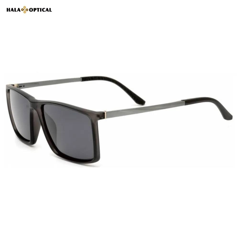 HS55003 Classic Rectangle Sunglasses Frame – TR90 & AL-MG | Low-Key Yet Stylish