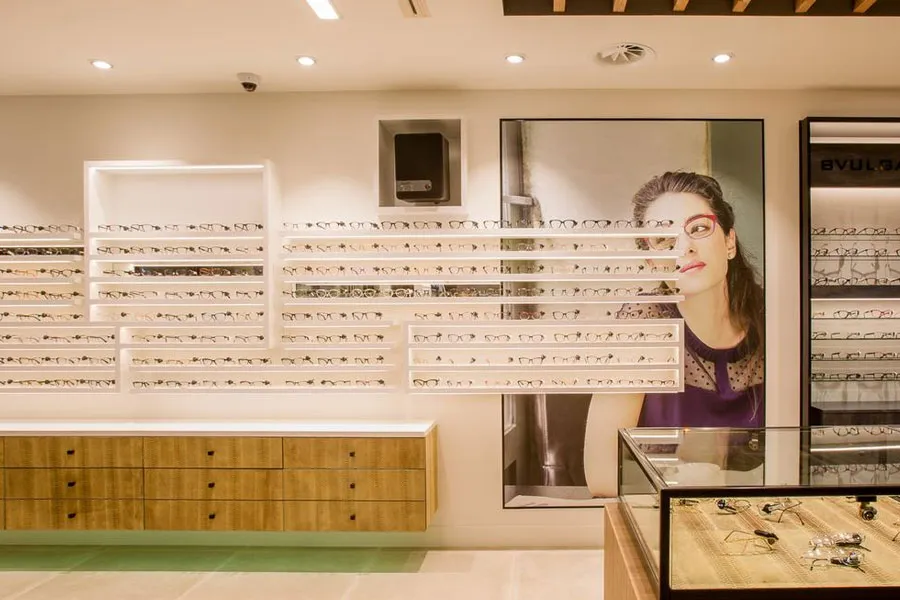 image of eyewear retail store